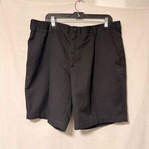 Nike Black Flat Front Shorts